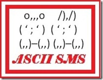 ASCII SMS
